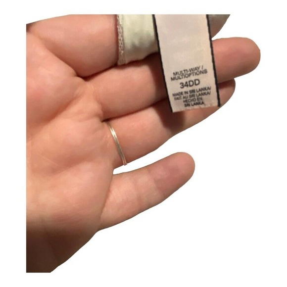 Victoria Secret Multi-Way Lace Strapless Bra Womens Lace Push Up Padded 34DD - Picture 5 of 5